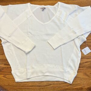 Free People Santa Clara Thermal Alabaster NWT long sleeve dolman